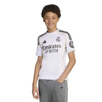 adidas Real Madrid Trikot Home 25/26 Kinder - weiß/schwarz/gelb