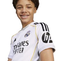 adidas Real Madrid Trikot Home 25/26 Kinder - weiß/schwarz/gelb