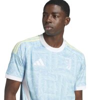 adidas Juventus Turin Trikot Away 25/26 Herren - hellblau/weiß/gelb