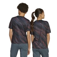 adidas FC Bayern München Pre-Match T-Shirt 25/26 Kinder - schwarz/rot