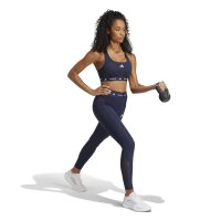 adidas Techfit Stash Pocket Full-Length Leggings Damen - navy/weiß