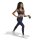 adidas Techfit Stash Pocket Full-Length Leggings Damen - navy/weiß