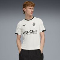 Puma Borussia Mönchengladbach Trikot Home 25/26 Herren - weiß/schwarz