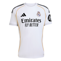 adidas Real Madrid Trikot Home 25/26 Herren - weiß/schwarz - L
