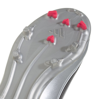 adidas F50 Messi League Fußballschuhe Kinder - weiß/silber/schwarz/rot