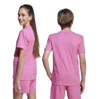 adidas Essentials T-Shirt Kinder - rosa/weiß