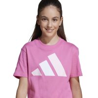 adidas Essentials T-Shirt Kinder - rosa/weiß