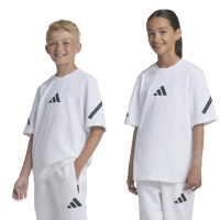 adidas Z.N.E T-Shirt Kinder - weiß/schwarz