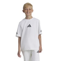 adidas Z.N.E T-Shirt Kinder - weiß/schwarz