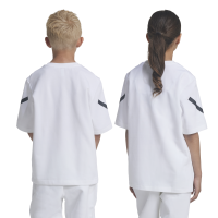 adidas Z.N.E T-Shirt Kinder - weiß/schwarz