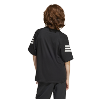 adidas Future Icons 3-Streifen T-Shirt Kinder - schwarz/weiß