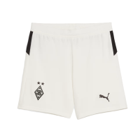 Puma Borussia Mönchengladbach Shorts Home 25/26 Kinder - weiß/schwarz