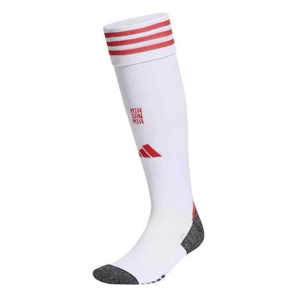 adidas FC Bayern München Stutzen Home 25/26 - weiß/rot