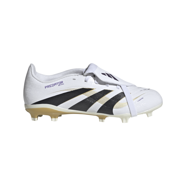 adidas Predator League FT FG/MG Kinder - weiß/schwarz/gold