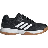 adidas Speedcourt Hallenschuh Kinder - schwarz/wei&szlig;