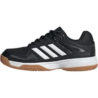 adidas Speedcourt Hallenschuh Kinder - schwarz/wei&szlig;