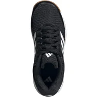 adidas Speedcourt Hallenschuh Kinder - schwarz/wei&szlig;