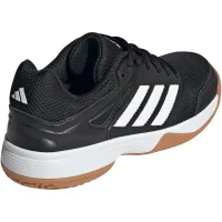 adidas Speedcourt Hallenschuh Kinder - schwarz/wei&szlig;