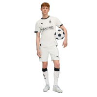 Puma Borussia Mönchengladbach Shorts Home 25/26 Herren - weiß/schwarz