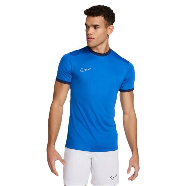 Nike Academy 25 T-Shirt Herren - grau/weiß/navy - XL