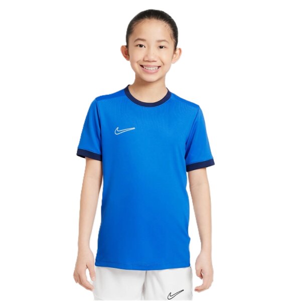 Nike Academy 25 T-Shirt Kinder - blau/weiß/navy - 147-158