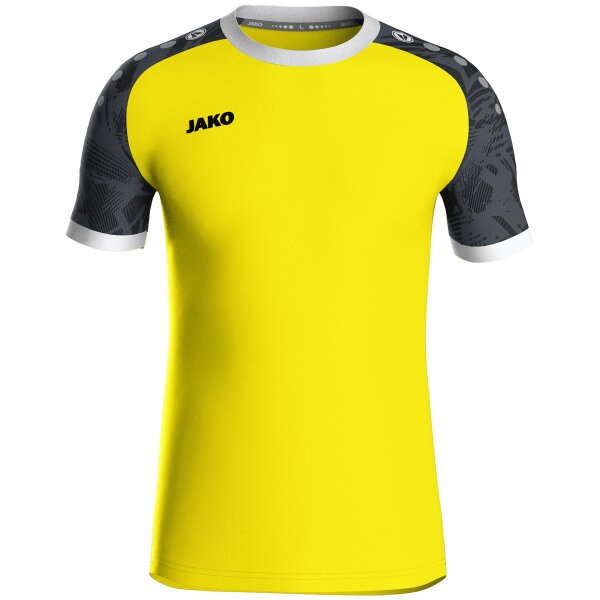 Jako Iconic Trikot Herren - gelb/grau/weiß