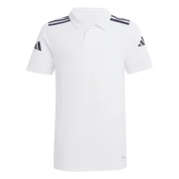 adidas Squadra 25 Cotton Poloshirt Kinder - weiß/schwarz