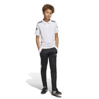 adidas Squadra 25 Cotton Poloshirt Kinder - weiß/schwarz