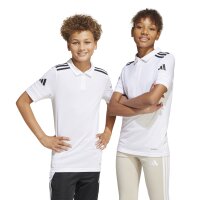 adidas Squadra 25 Cotton Poloshirt Kinder - weiß/schwarz