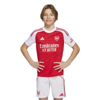 adidas FC Arsenal Trikot Home 25/26 Kinder - rot/weiß
