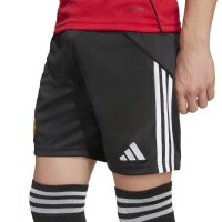 adidas Manchester United Shorts Home 25/26 Kinder - schwarz/weiß