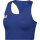 adidas Adizero Essentials Running Crop-Top Damen - blau/weiß