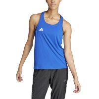 adidas Adizero Essentials Running Tanktop Damen - blau/weiß