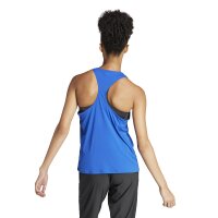 adidas Adizero Essentials Running Tanktop Damen - blau/weiß