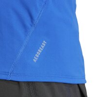 adidas Adizero Essentials Running Tanktop Damen - blau/weiß