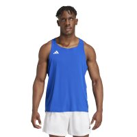 adidas Adizero Essentials Running Tanktop Herren - blau/weiß