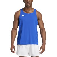 adidas Adizero Essentials Running Tanktop Herren - blau/weiß