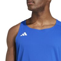 adidas Adizero Essentials Running Tanktop Herren - blau/weiß