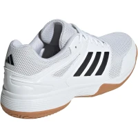 adidas Speedcourt Hallenschuhe Herren - weiß/schwarz - 43 1/3