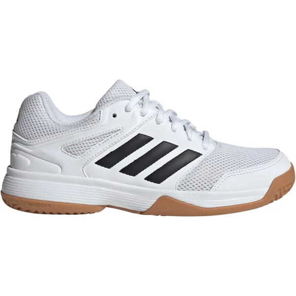 adidas Speedcourt Hallenschuhe Kinder - weiß/schwarz