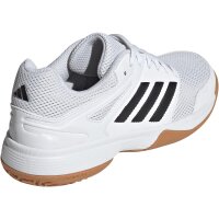 adidas Speedcourt Hallenschuhe Kinder - weiß/schwarz