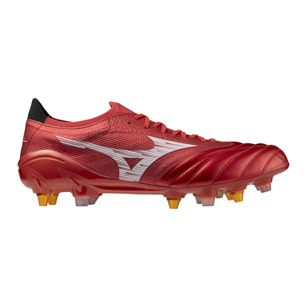 Mizuno Morelia Neo Beta Elite MX SG Fußballschuhe Herren - rot/weiß/schwarz