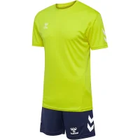 hummel Hmllogo Set - lime punch/ marine