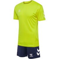 hummel Hmllogo Set - lime punch/ marine