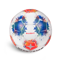 Derbystar Bundesliga Brillant Replica S-Light v25 Fußball - weiß/blau/rot