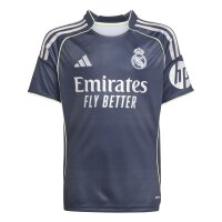 adidas Real Madrid Trikot Away 25/26 Kinder - blau/silber