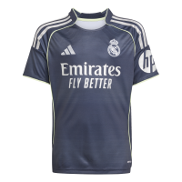 adidas Real Madrid Trikot Away 25/26 Kinder - blau/silber