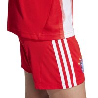 adidas FC Bayern München Shorts Home 25/26 Kinder - rot/weiß
