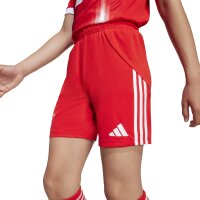 adidas FC Bayern München Shorts Home 25/26 Kinder - rot/weiß
