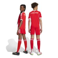 adidas FC Bayern München Shorts Home 25/26 Kinder - rot/weiß